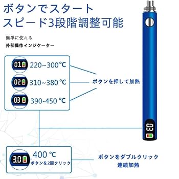 はんだごて セット デジタル LED表示 温度調節可 （200℃-450℃） Amazon | はんだごて セット デジタル LED表示 温度調節可 （200